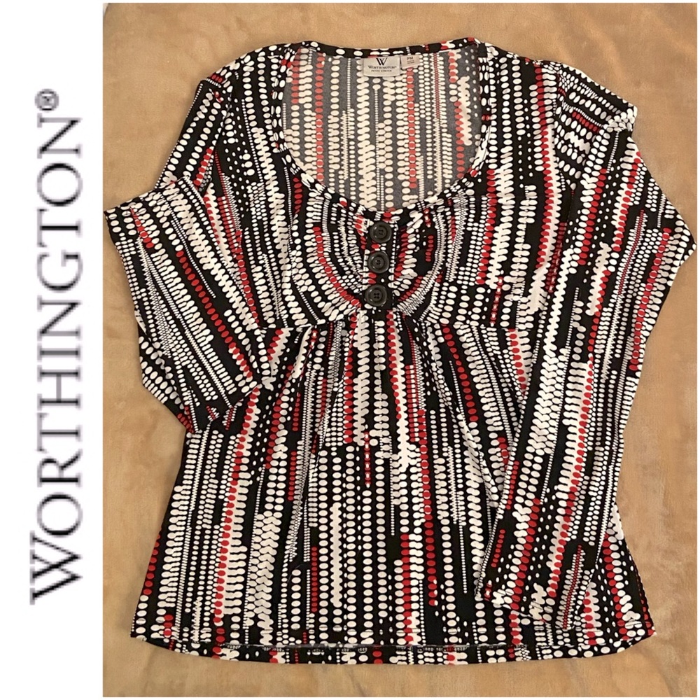 Worthington Empire Waist Top